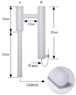 Schematic of RE-6H Reference Electrode