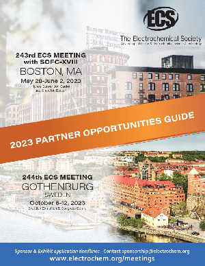 visit us at 244th ECS Meeting in Gothenburg, Sweden