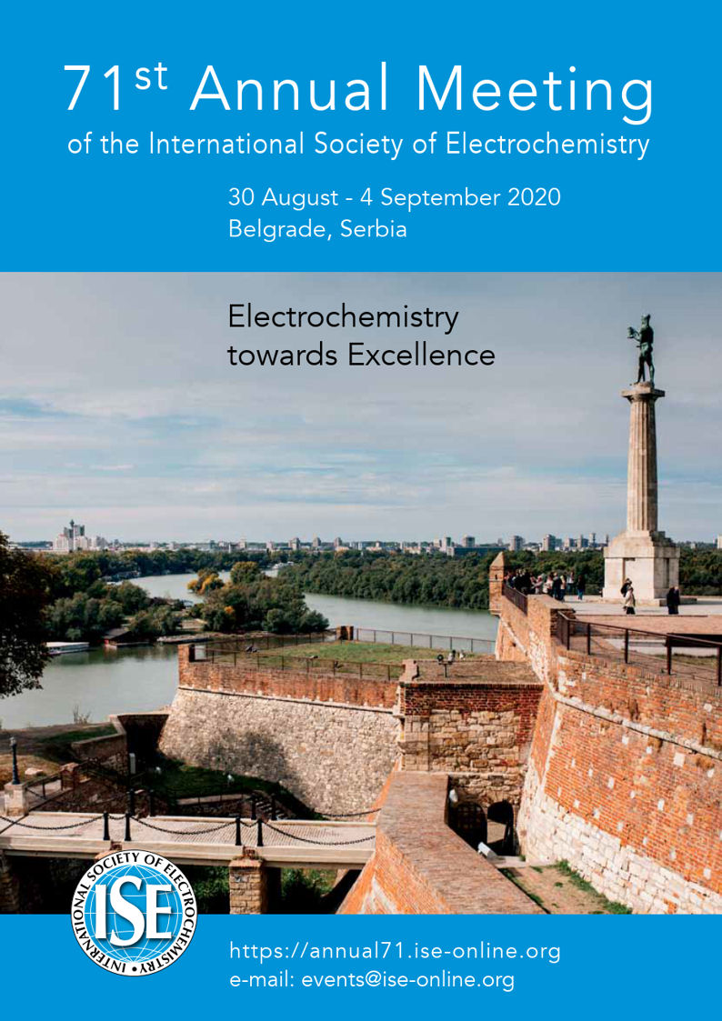 visit us at 71st Annual Meeting of the ISE in Belgrade, Serbia visit us at 71st Annual Meeting of the ISE in Belgrade, Serbia