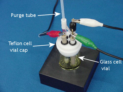 glass cell vial
