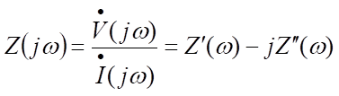 Equation 12-1 Impedance expression equation. Equation 12-1 Impedance expression equation.