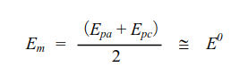 Cyclic voltammetry