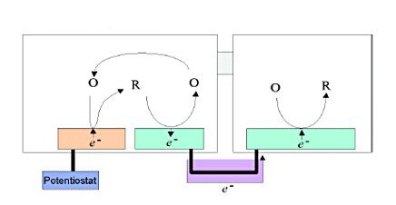 Fig. 5-1 Self-induced redox cycle. Fig. 5-1 Self-induced redox cycle.