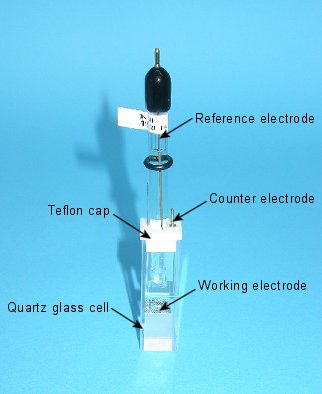 SEC-C Thin Layer Quartz Glass Spectroelectrochemical cell Kit