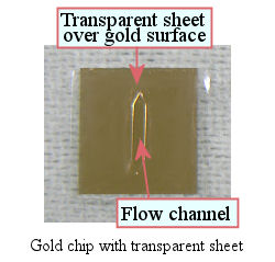 Gold chip