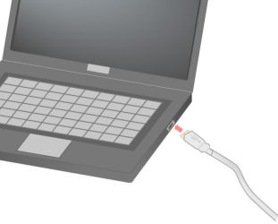 Cnnecting a cable to a PC