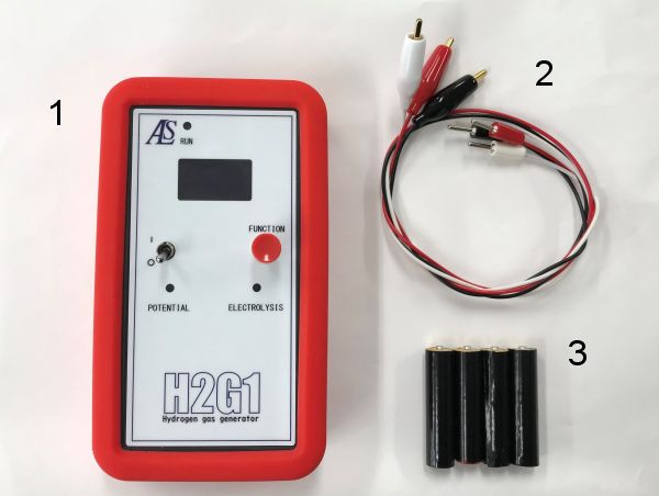 H2G1 Portable Hydrogen Generator contents