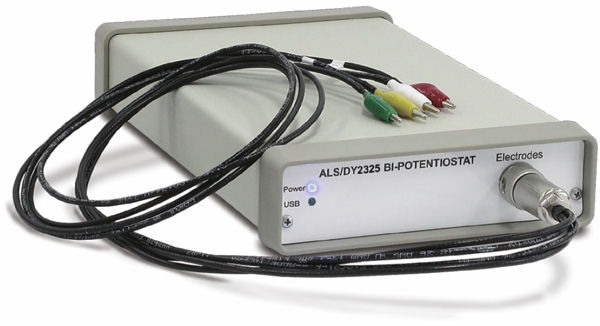 Fig. 2-4 Electrochemical measurement system Model 2325 Bi-Potentiostat. Fig. 2-4 Electrochemical measurement system Model 2325 Bi-Potentiostat.