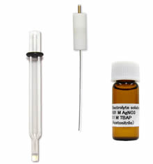 Fig. 4-6 RE-7 Non Aqueous reference electrode (Ag/Ag+)