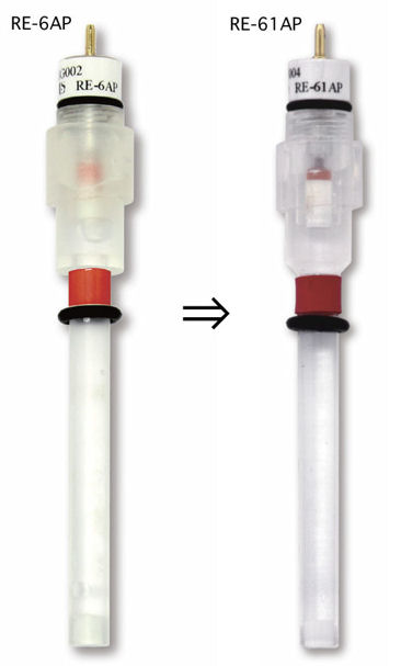 Reference electrode for alkaline solution