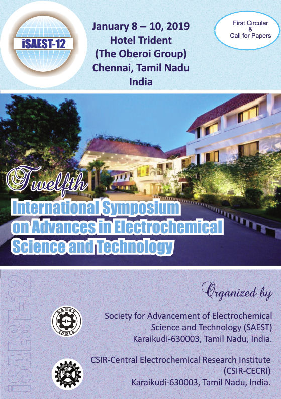 visit us at iSAEST - 12 in Chennai, India visit us at iSAEST - 12 in Chennai, India
