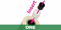 DRE Disk replaceable electrode