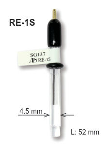 RE-1S Electrodo de referencia (Ag/AgCl)