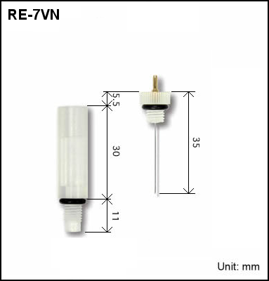 RE-7VN Non Aqueous reference electrode screw type