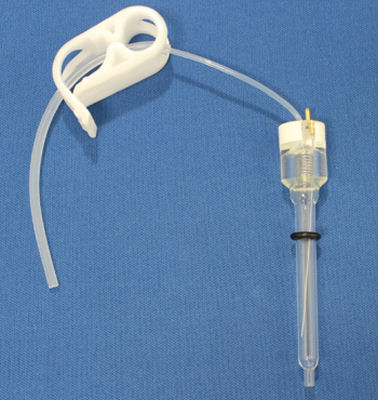 Reversible hydrogen electrode set-up for acid solution