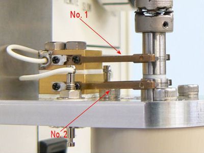 Ring or disk working electrode lead connection Ring or disk working electrode lead connection