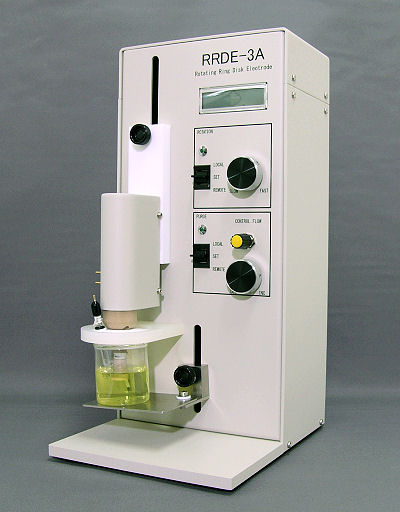 Rotating Ring Disk Electrode Rotator (RRDE-3) apparatus