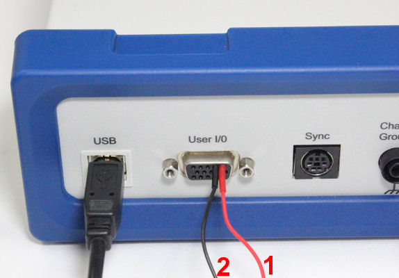 Interface 1010E Potentiostat/Galvanostat/ZRA set up with single cables