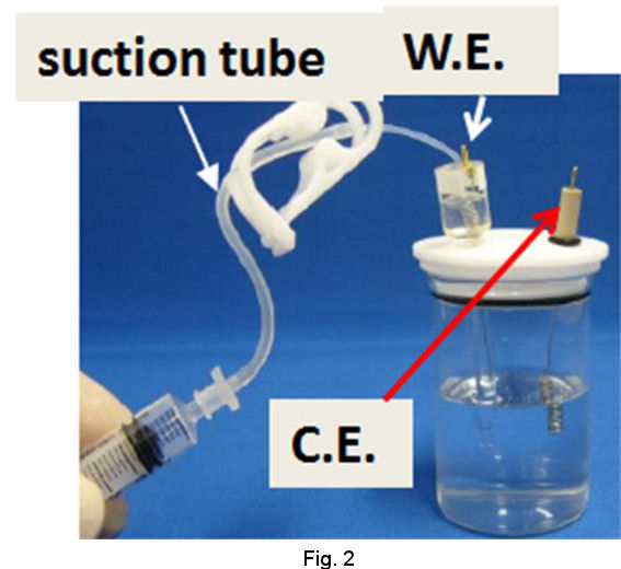 Fig.1 Preparing the RHE