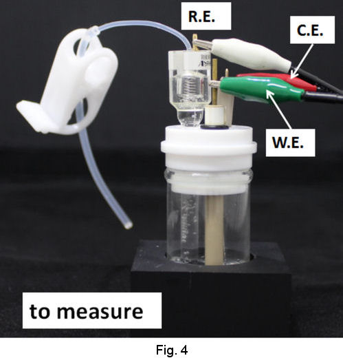 Fig. 4 Electrochemical measurement