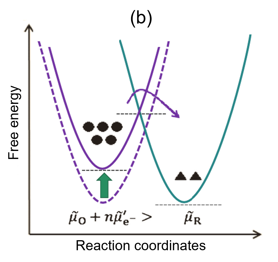 Fig. 2b Relationship between overpotential and current b