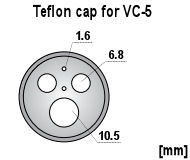 Teflon cap for VC-5
