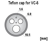 Teflon cap for VC-5