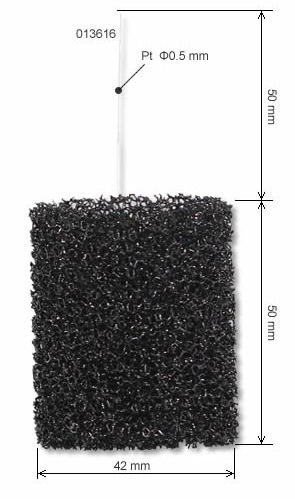 Porous carbon electrode